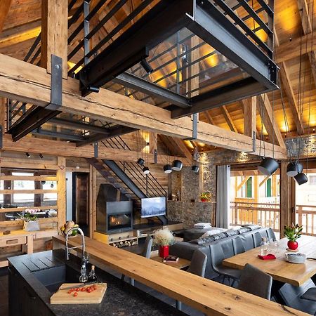 Chalet Prestige L'Atelier Lodge Les Deux Alpes Bagian luar foto